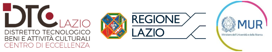 Loghi di DTC, Regione Lazio e MUR