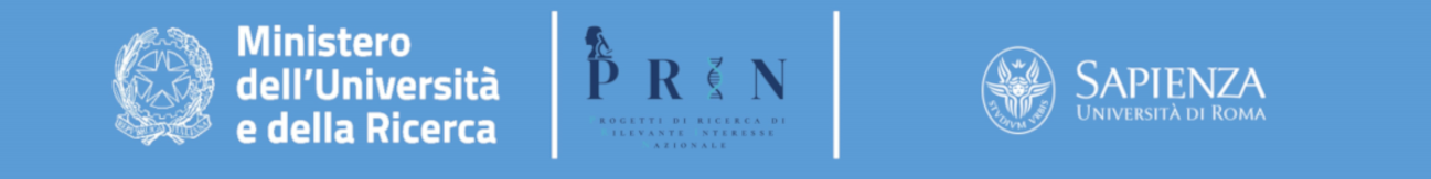 Logo del MUR e Sapienza - Progetti PRIN Logo del MUR e Sapienza - Progetti PRIN