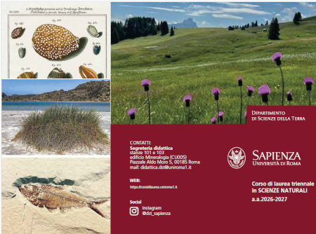Copertina della locandina di Scienze Naturali Copertina della locandina di Scienze Naturali